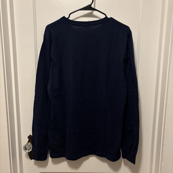 TeeTurtle Long Sleeve Cotton Origami Dinosaur Graphic Tee Size L - Picture 6 of 6